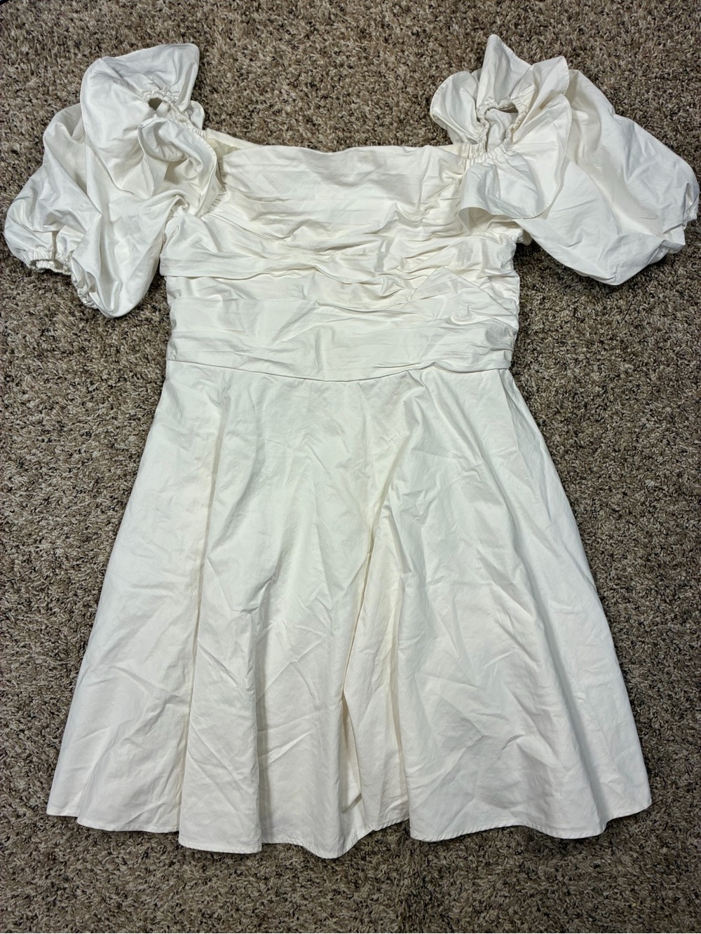 Prabal Gurung for JCPenney Puff Sleeve Off Shoulder Mini Dress - Picture 2 of 14